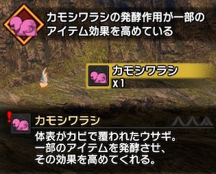 カモシワラシの効果