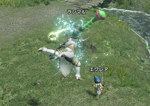 MHRise操虫棍の鉄蟲糸技
